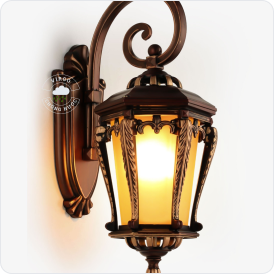 Đèn tường trang trí chống nước ngoài trời W155