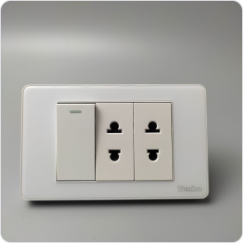 Bộ Công Tắc Ổ Cắm Âm Tường Mẫu